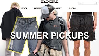 Summer Pickups  How To Order Kapital Online Kapital Rick Owens Guidi Vintage and More [upl. by Maynord]