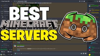 BEST MINECRAFT DISCORD SERVERS TO JOIN IN 2021Bedrock amp Java [upl. by Alemak]