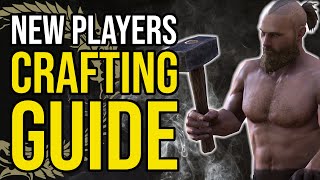 ESO Crafting Guide for Beginners Elder Scrolls Online Guide [upl. by Aiksas]