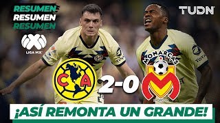 Resumen y Goles  América 2  0 Morelia  Liga Mx  AP 19  Semifinal  TUDN [upl. by Koerlin]