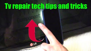 3 Ways to Troubleshoot LED LCD TV with a Black Screen TV repair part 1 [upl. by Adnam]