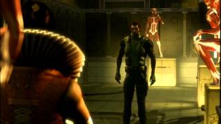 Deus Ex Human Revolution  All Cinematics amp Endings [upl. by Lexa]