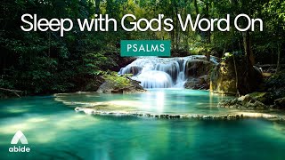 Psalms for Sleep Fall Asleep in Gods Word  Try for 5 Min [upl. by Antonia111]