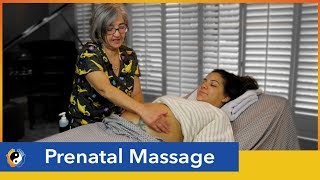 Prenatal Massage Techniques  Relieving Pregnancy Pains [upl. by Onit]