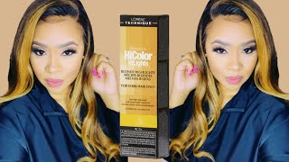 Loreal HiColor Ash Blonde Does it work Part 1 [upl. by Mimajneb]