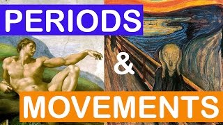 Art Periods and Art Movements  LittleArtTalks [upl. by Ahseeyt]