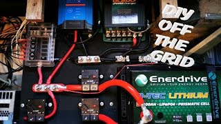 DIY 12v off the grid conversion in a caravan [upl. by Eitten232]