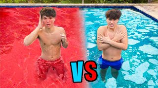 HOT vs COLD POOL Challenge [upl. by Aubigny]