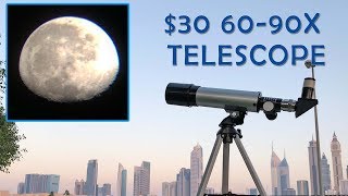 Cheapest 90X Telescope Phoenix F36050 Review  Samples [upl. by Eugenia902]