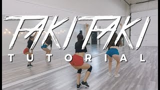 TAKI TAKI DANCE TUTORIAL  STEF WILLIAMS REGGAETON CHOREOGRAPHY [upl. by Odradlig49]