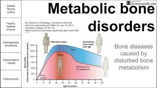 Metabolic Bone Disorders [upl. by Oiracam549]