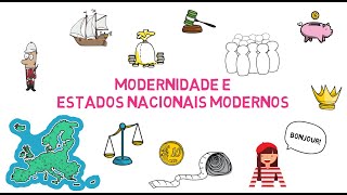 Modernidade e a formação dos Estados modernos  DEIXA QUE EU DESENHO [upl. by Sellig751]