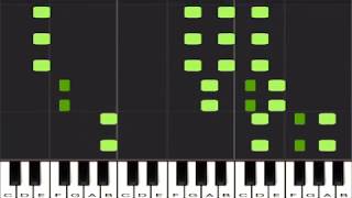 Bizarre Inc  Playing With Knives piano tutorial [upl. by Cardie]