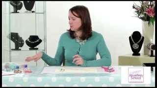 How to Make Jewelry Tutorial for Beginners Part 1 of 4 [upl. by Adnaral660]