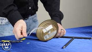 How To Install A Pendant With Adjustable Rods [upl. by Norraf473]