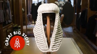 Making Legal Wigs for British Courts [upl. by Tilney93]