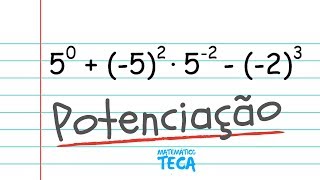 Expressão com potências [upl. by Oirromed473]