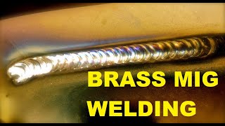 brass Bronze MIG welding practical video [upl. by Ettezzil]