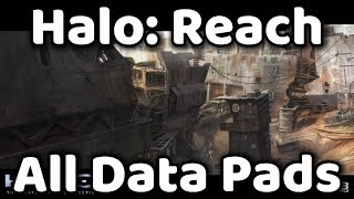 Halo MCC  All Reach Data Pads  Canonical Conundrum  Achievement Guide [upl. by Gagnon]