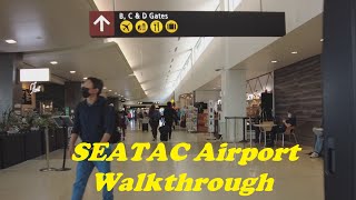 Seattle Airport SEA – From Front Door to Plane [upl. by Balac]