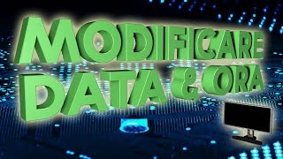 Come Modificare Data e Ora in Windows 10 [upl. by Kcered]