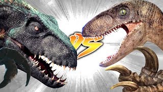 INDORAPTOR VS UTAHRAPTOR Who Would Win [upl. by Ceporah]