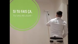 TUTO comment peindre un mur blanc comme un PRO [upl. by Enomor]