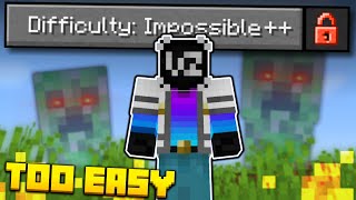 I Beat Fundys NEW quotIMPOSSIBLEquot Difficulty in Minecraft first try [upl. by Luanne]