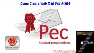 Come Creare Web Mail Pec Aruba [upl. by Ydnolem]