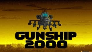 Gunship 2000 gameplay PC Game 1991 [upl. by Godden830]