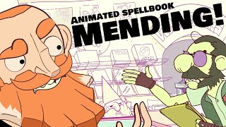 Animated Spellbook Mending [upl. by Justine]