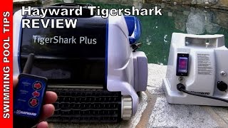 Hayward TigerShark® Robotic Pool Cleaner  Review [upl. by Godbeare168]