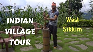 West Sikkim village Tour Yuksom Episode 9 Chhurpi making process  Sikkim village Tour [upl. by Valery691]