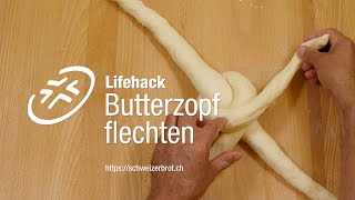 Butterzopf flechten [upl. by Novyert]