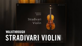 STRADIVARI VIOLIN Walkthrough  Native Instruments [upl. by Sinoda26]