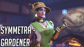 Symmetra quotGardenerquot Skin Showcase  Overwatch 2 [upl. by Nabatse121]