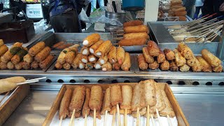 Korea Street Food Great Skills Cooking Hotteok and Hotbar in Namdaemun Market Seoul [upl. by Eusebio742]