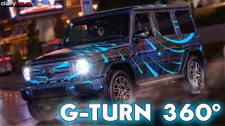 MercedesBenz GClass 360° GTURN  Electric GClass [upl. by Nnaytsirk447]