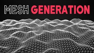 MESH GENERATION in Unity  Basics [upl. by Ahsenal811]