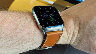 Amazing Quality Apple Watch Leather Bands [upl. by Naimaj]