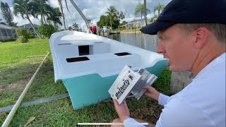 HOW TO BUILD A FIBERGLASS BOAT IN YOUR BACKYARD Start to Finish [upl. by Ettelliw]