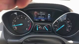 FORD ESCAPE  HAZARD FLASHERS  HOW TO TURN ON AND OFF [upl. by Ursal]