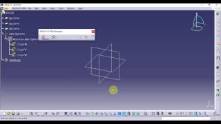 catia v5 tutorial 1 Basics [upl. by Woodley]