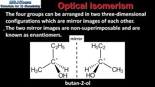 S327 Optical isomerism part 1 HL [upl. by Nalro]