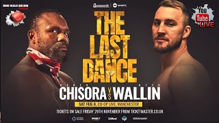 Weekly Live Show 🥊🎙️  Chisora vs Wallin  RECAP  Sunday 292025 [upl. by Buddie]