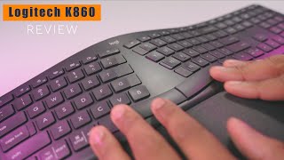 Logitech ERGO K860 Keyboard Review [upl. by Dulci]