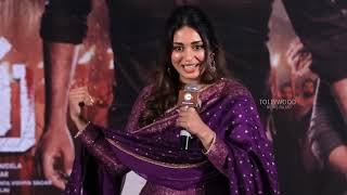 Nivetha Pethuraj Speech at PARUVU PreLaunch Event  Naga Babu [upl. by Fredelia274]