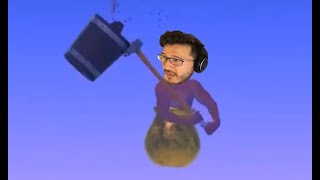 Markiplier Breaks the Getting Over It World Record [upl. by Ahseet]