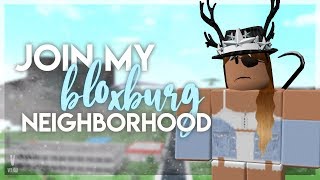 join my bloxburg neighborhood ♡ [upl. by Oirasan296]