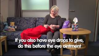 How to apply eye ointment [upl. by Hales]